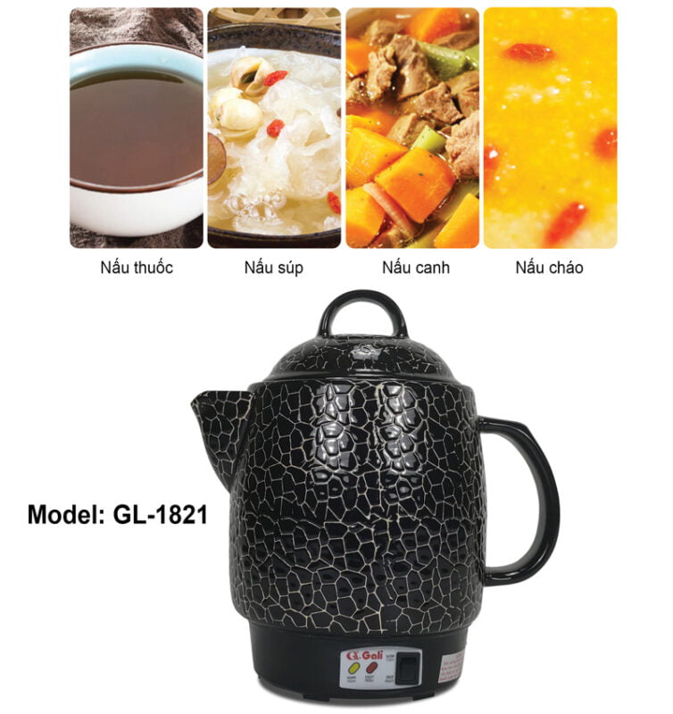 Siêu sắc thuốc GL-1821 3.3 lít 450w