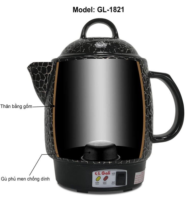 Siêu sắc thuốc GL-1821 3.3 lít 450w