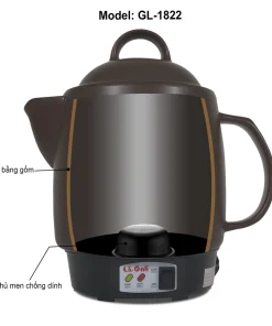 Siêu sắc thuốc Gali GL-1822 3.3 lít 450w