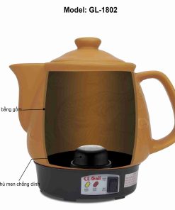Siêu sắc thuốc Gali GL-1802 3.3 lít 450w