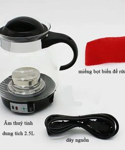 Siêu sắc thuốc thủy tinh Như Ý NY-T26 2.6 lít 450w
