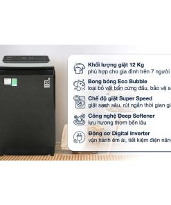 Máy giặt Inverter 12 kg Samsung WA12CG5745BVSV