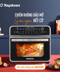 Nồi chiên không dầu Nagakawa NAG3308 16 lít