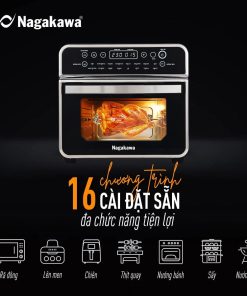 Nồi chiên không dầu Nagakawa NAG3308 16 lít