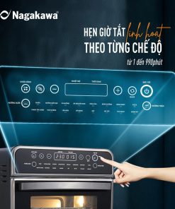 Nồi chiên không dầu Nagakawa NAG3308 16 lít
