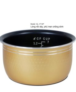 Nồi cơm điện GALI GL-1712P 1.2 lít Nồi cơm điện GALI GL-1712P 1.2 lít