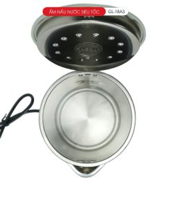 Ấm siêu tốc Gali GL-18A3 2 lớp cách nhiệt Inox 304 bảo hành 24 tháng