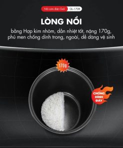 Alternative view of Nồi cơm điện Gali GL-1708 0.8 lít 300w