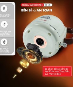 Ấm siêu tốc Gali GL-17X 1.7 lít