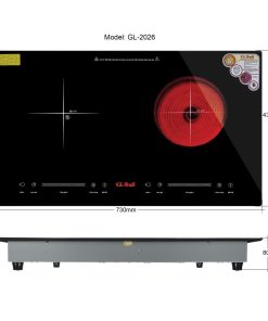​​​​​​Bếp đôi điện từ - điện quang GL-2026