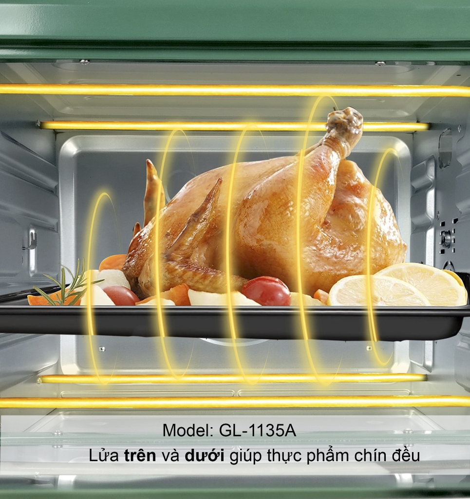 Lò nướng thùng GL-1135A 35 lít