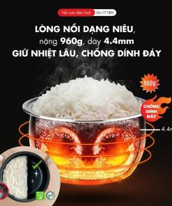 Nồi cơm điện Gali GL-1718N