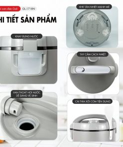 Nồi cơm điện Gali GL-1718N