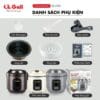 Nồi cơm điện Gali GL-1718N