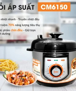 Nồi áp suất CM6150 5 lít Nồi áp suất CM6150 5 lít