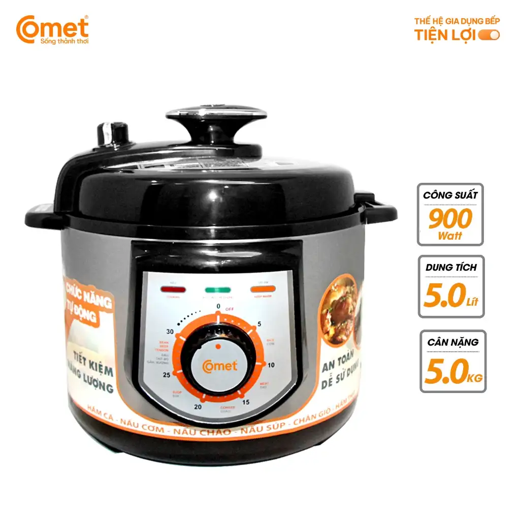 Nồi áp suất CM6150 5 lít Nồi áp suất CM6150 5 lít - Ảnh 3