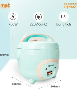 Nồi cơm điện nắp gài 1,8L COMET - CM8007