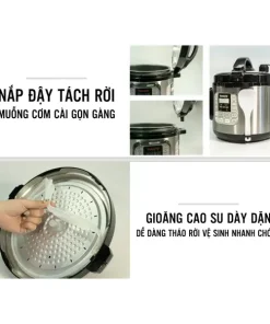 Phụ kiện Van xả hơi gioăng nắp nồi áp suất điện đa năng Comet