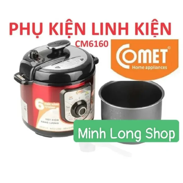 PHỤ KIỆN Van xả chính Gioăng chính Van xả phụ nồi áp suất Comet CM6160 #CM6160 #COMET