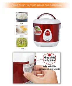 Nồi cơm điện nắp gài COMET CM8025 1 lít