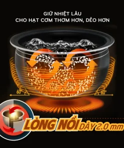 Nồi cơm điện tử COMET CM8088 1.8L