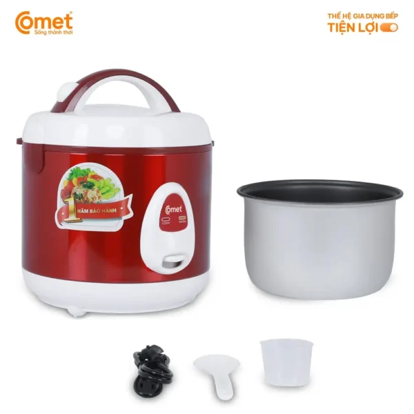 Nồi cơm điện nắp gài COMET CM8025 1 lít