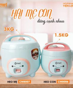 Nồi cơm điện nắp gài 1,8L COMET - CM8007