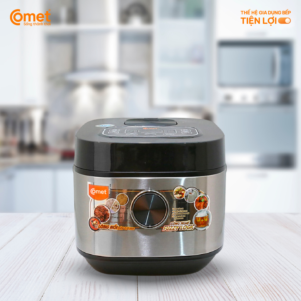 Nồi cơm điện tử COMET CM8088 1.8L