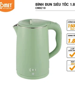 Bình đun siêu tốc COMET CM8218 1.8 lít