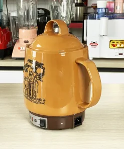 Siêu thuốc 3.3L Ladomax HA-8833 thân gốm sứ tráng men tự động ngắt khi sắc thuốc còn 1 chén