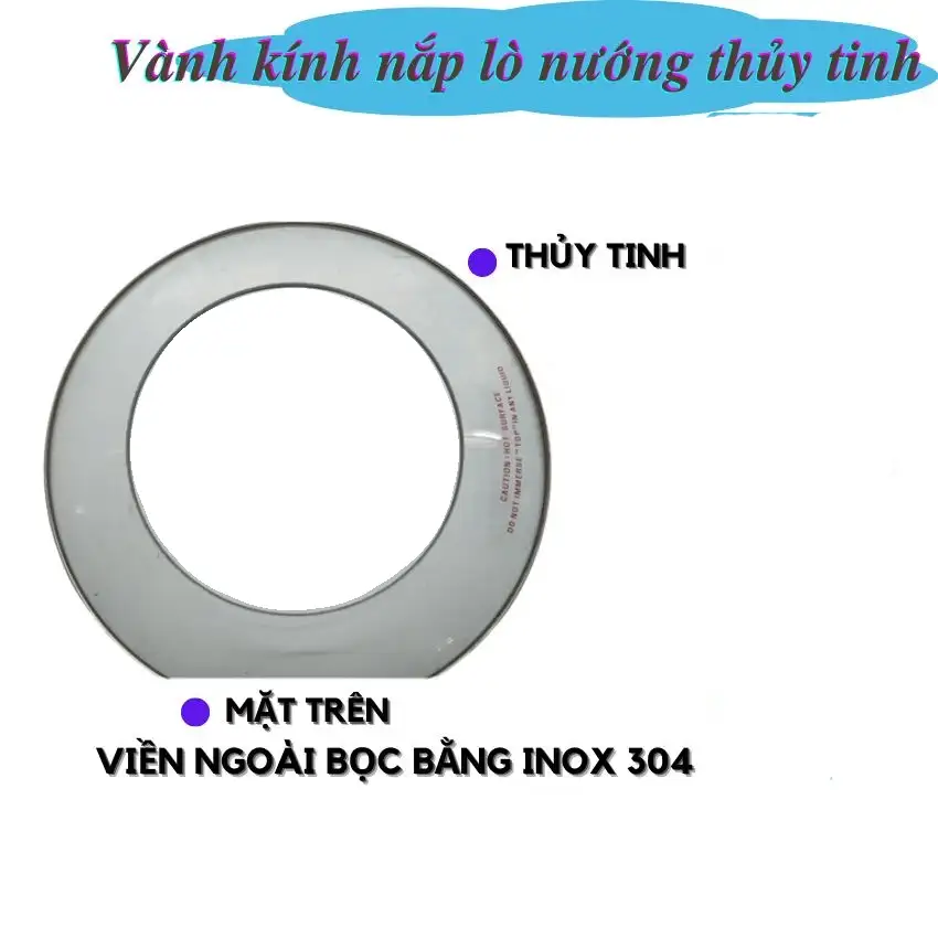 Vành nắp thủy tinh