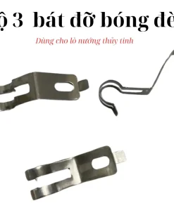 Bóng đèn lò nướng thủy tinh, linh phụ kiện gồm motor, role chỉnh nhiệt, lưới bảo vệ, thân thủy tinh