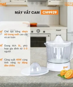 Máy vắt cam COMET CM9929 1 lít