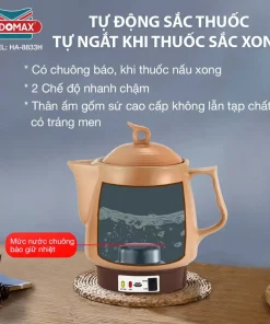 Ấm Sắc Thuốc LADOMAX HA-8833H 3.3 Lít