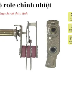 Bóng đèn lò nướng thủy tinh, linh phụ kiện gồm motor, role chỉnh nhiệt, lưới bảo vệ, thân thủy tinh