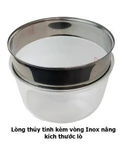Phụ Kiện Nắp Đầu Lò - Thân Lòng Lò Nướng Thủy Tinh Sunhouse, Khaluck, Comet, Apechome Dùng Cho Các Loại Lò Nướng Thủy Tinh