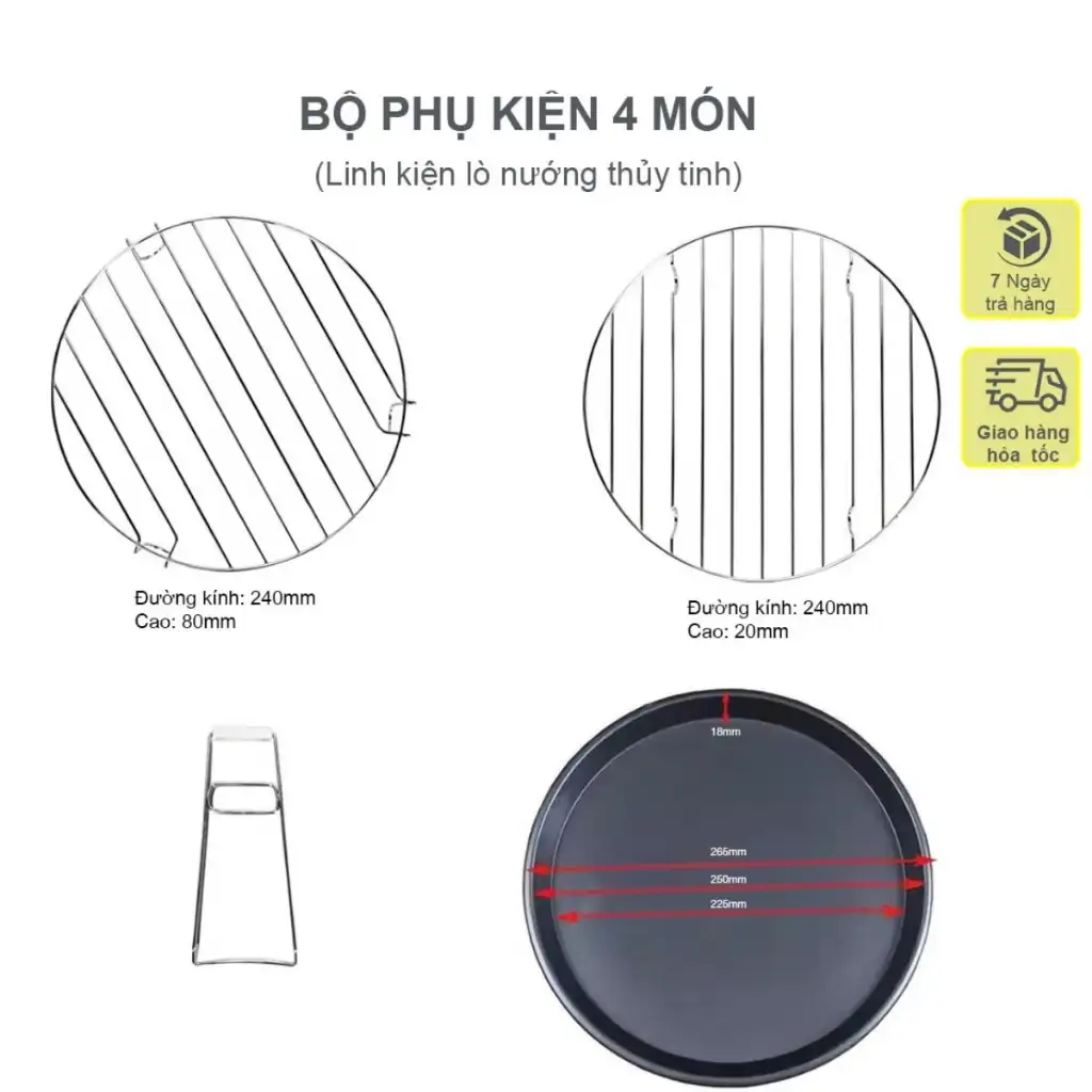Phụ kiện 4 món
