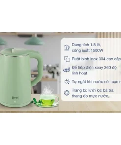 Alternative view of Bình đun siêu tốc COMET CM8218 1.8 lít