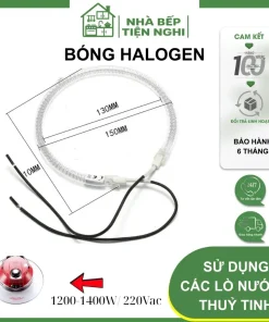 Cánh Quạt Lò Nướng Thủy Tinh Gali 12–17L – Chính Hãng – Dễ Lắp – Tản Nhiệt Chuẩn