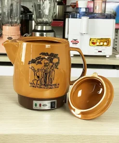 Siêu thuốc 3.3L Ladomax HA-8833 thân gốm sứ tráng men tự động ngắt khi sắc thuốc còn 1 chén