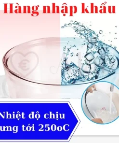 Thân nồi lò nướng thủy tinh Gali, hàng nhập khẩu nặng 2.8kg, thay thế cho các loại lò từ 12 đến 17L