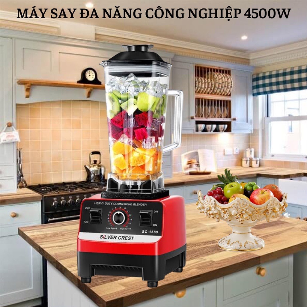 Máy xay sinh tố công nghiệp SC-1589 Ladomax công suất lớn cối 2 lít Máy xay sinh tố công nghiệp SC-1589 Ladomax công suất lớn cối 2 lít
