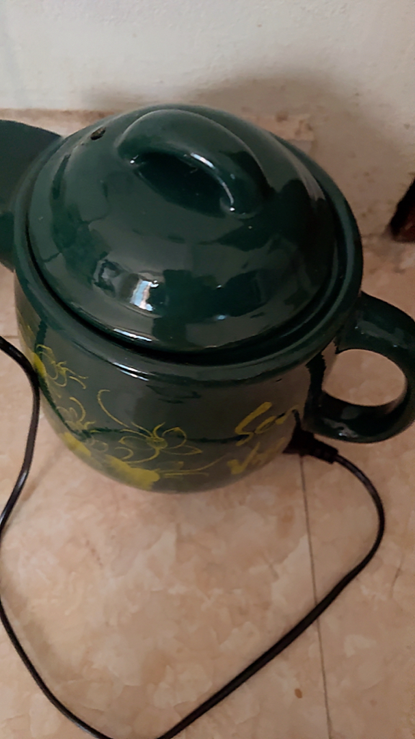 Siêu sắc thuốc điện GỐM SỨ BÁT TRÀNG Fujishi 3.2 lít HK-33B XANH LỤC Ấm thuốc điện nấu tự động ngắt