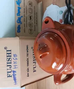 Siêu sắc thuốc điện GỐM SỨ BÁT TRÀNG Fujishi 5 lít HK-68A tự động ngắt có báo chuông reo