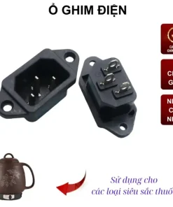 Bộ Sinh Nhiệt Gù Siêu Sắc Thuốc Gang Đúc Phủ Men Điện Trở 450W Thay Thế Chuẩn Bộ Sinh Nhiệt Gù Siêu Sắc Thuốc Gang Đúc Phủ Men Điện Trở 450W Thay Thế Chuẩn