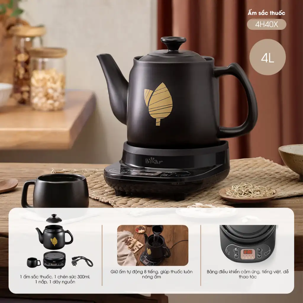 Ấm sắc thuốc - 4H40X