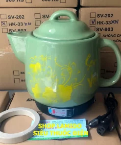 Alternative view of Siêu sắc thuốc GỐM SỨ BÁT TRÀNG Fujishi 3.2 lít HK-33B Ấm thuốc điện nấu tự động ngắt
