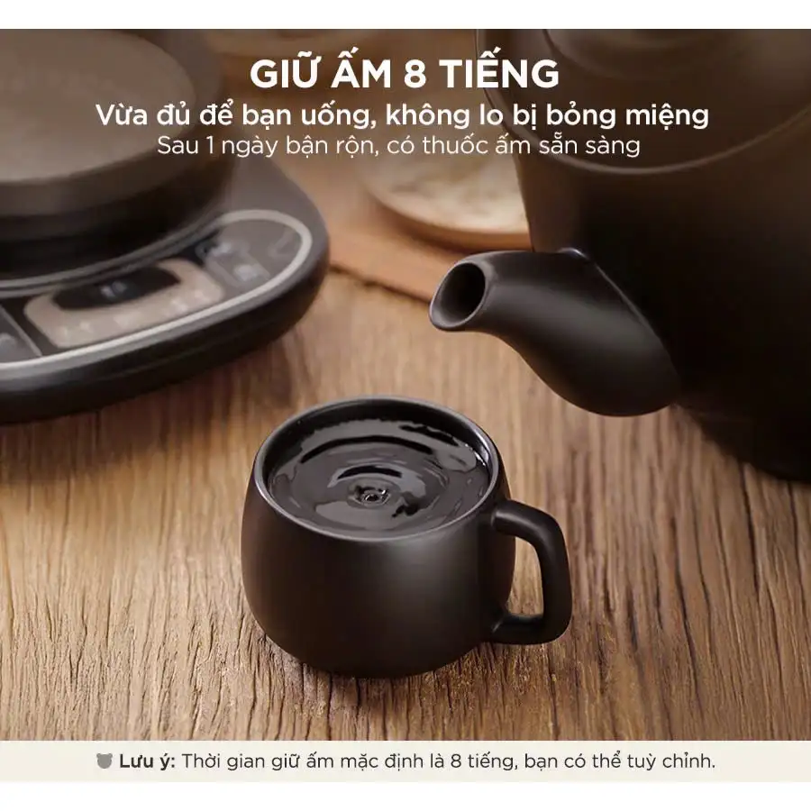 Ấm Sắc Thuốc Bằng Điện BEAR 4.0L Ấm Sắc Thuốc Bắc Gốm Sứ Chịu Nhiệt Bình Đun Nước Pha Trà Ấm Sắc Thuốc Điện HTM-4H40X Ấm Sắc Thuốc Bằng Điện BEAR 4.0L Ấm Sắc Thuốc Bắc Gốm Sứ Chịu Nhiệt Bình Đun Nước Pha Trà Ấm Sắc Thuốc Điện HTM-4H40X - Ảnh 7