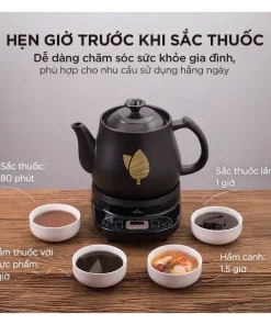 Ấm Sắc Thuốc Bằng Điện BEAR 4.0L Ấm Sắc Thuốc Bắc Gốm Sứ Chịu Nhiệt Bình Đun Nước Pha Trà Ấm Sắc Thuốc Điện HTM-4H40X Ấm Sắc Thuốc Bằng Điện BEAR 4.0L Ấm Sắc Thuốc Bắc Gốm Sứ Chịu Nhiệt Bình Đun Nước Pha Trà Ấm Sắc Thuốc Điện HTM-4H40X