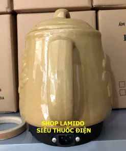 Siêu sắc thuốc điện GỐM SỨ BÁT TRÀNG Fujishi 3.2 lít HK-268/SV-803 Ấm thuốc điện nấu tự động ngắt